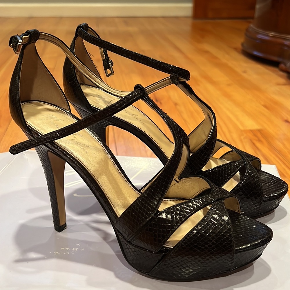 Black heels